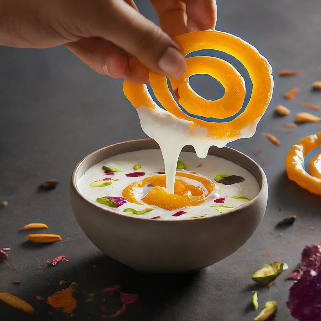 Dahi-Jalebi