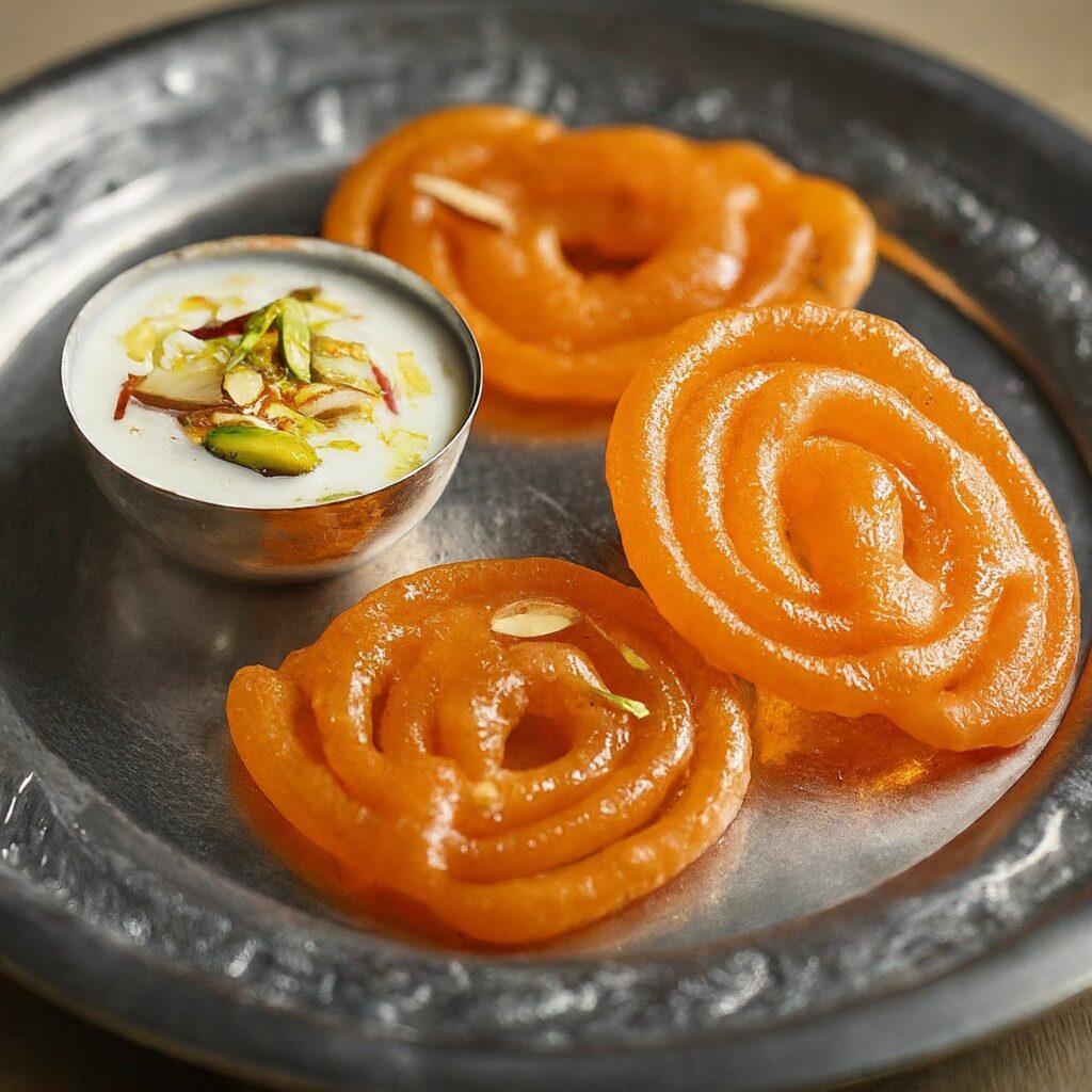 Dahi-Jalebi